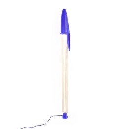 Seletti Lampada da terra BIC blu alta 173 cm