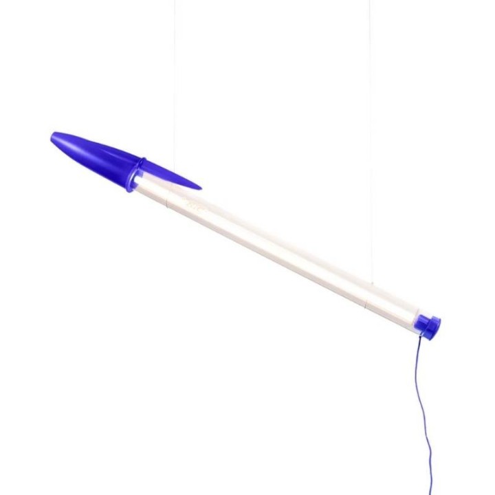 Seletti Lampada da terra BIC blu alta 173 cm