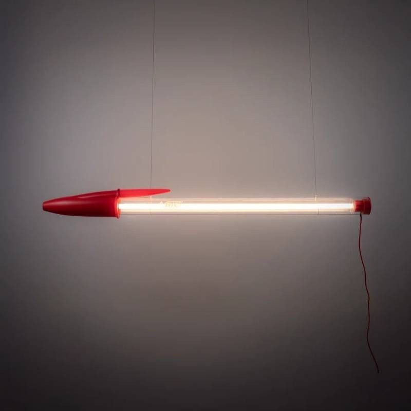 Lampada BIC - Rossa | Seletti x BIC by Mario...