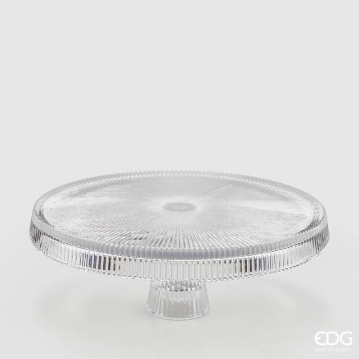 EDG Alzata in vetro con bordo cappettato Ø 30 cm