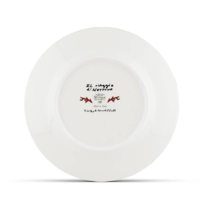 Ginori 1735 Piatto dessert Nettuno Rock Orange