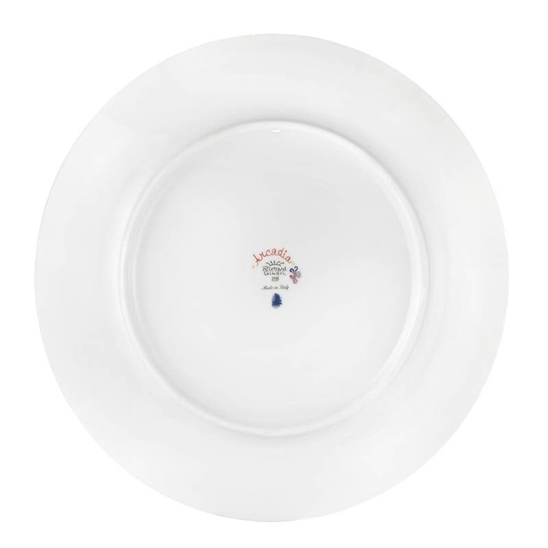 Piatto Segnaposto Arcadia Nero in Porcellana...