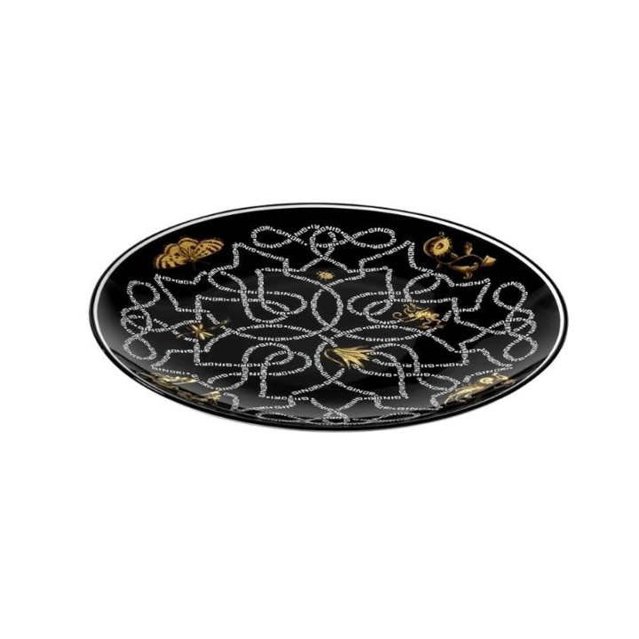 Ginori 1735 Segnaposto Arcadia nero Ø 33 cm