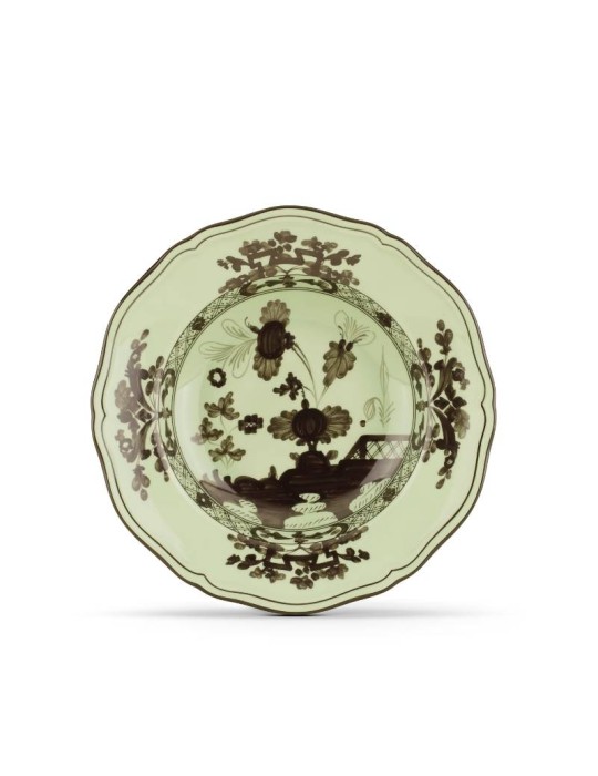 Piatto Fondo Bario Oriente Italiano Ø24 cm in Porcellana – Ginori 1735