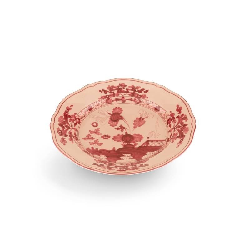 Piatto Dessert Vermiglio Oriente Italiano Ø21...