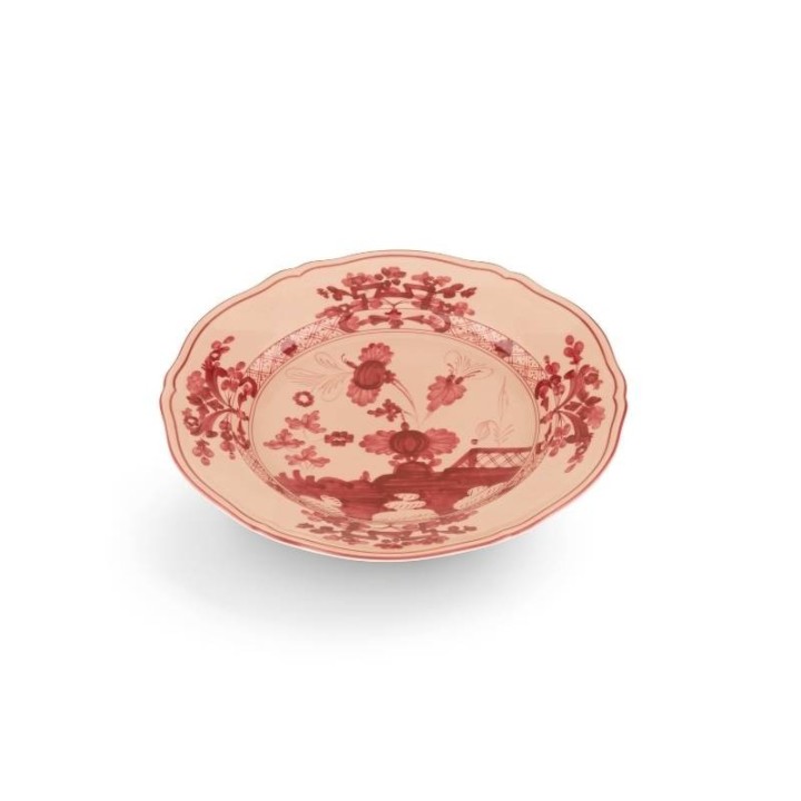 Ginori 1735 Piatto dessert Oriente Italiano Vermiglio