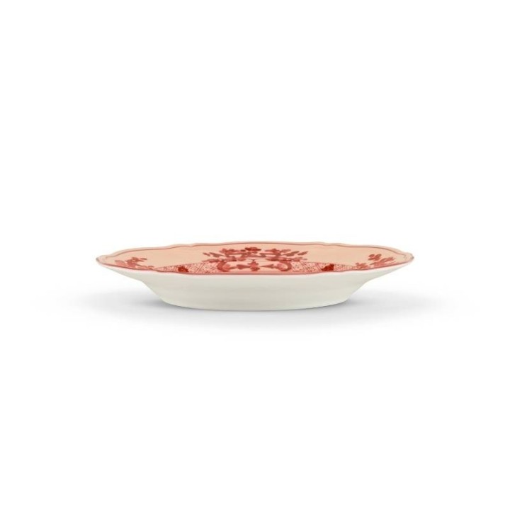 Ginori 1735 Piatto dessert Oriente Italiano Vermiglio