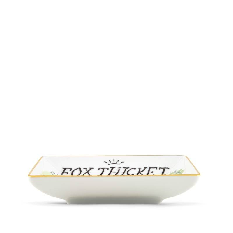 Svuotatasche Fox Thicket Folly in Porcellana...