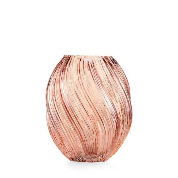 Emò Italia Vaso Spirale Aurora ambra 21 cm