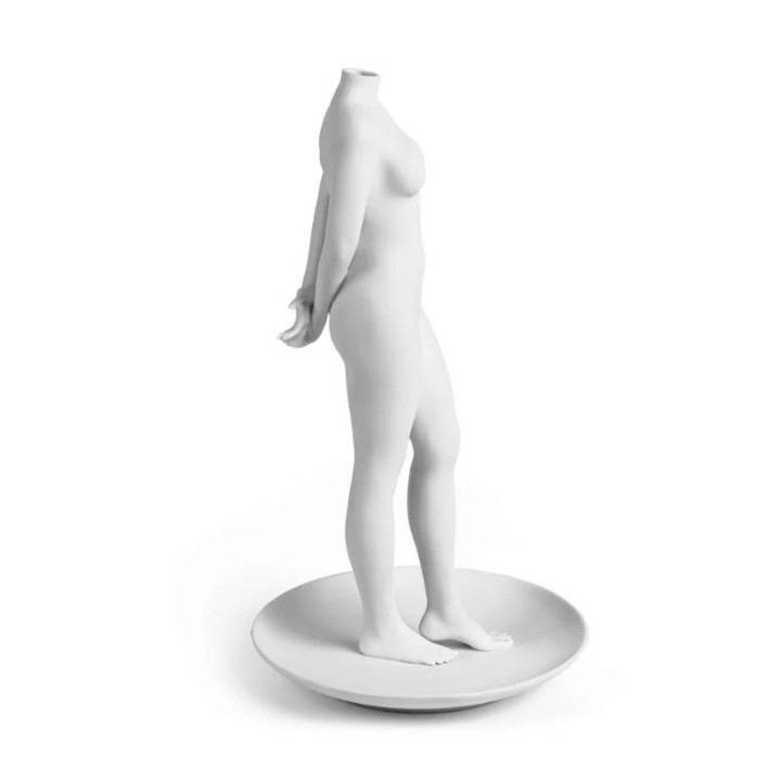 Seletti Vaso La Timida porcellana alto 26 cm
