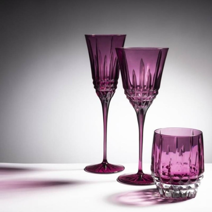Weissestal Set di 2 calici Gem ametista da 30 cl