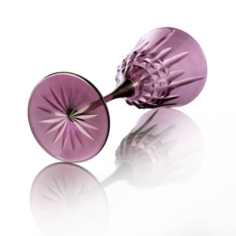 Set 2 Calici Gem Ametista 30 cl H23 cm – Vetro...