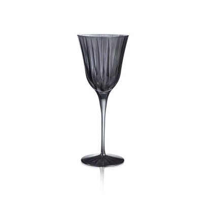 Set 2 Calici Gem Quarzo 30 cl H23 cm – Vetro Artigianale...