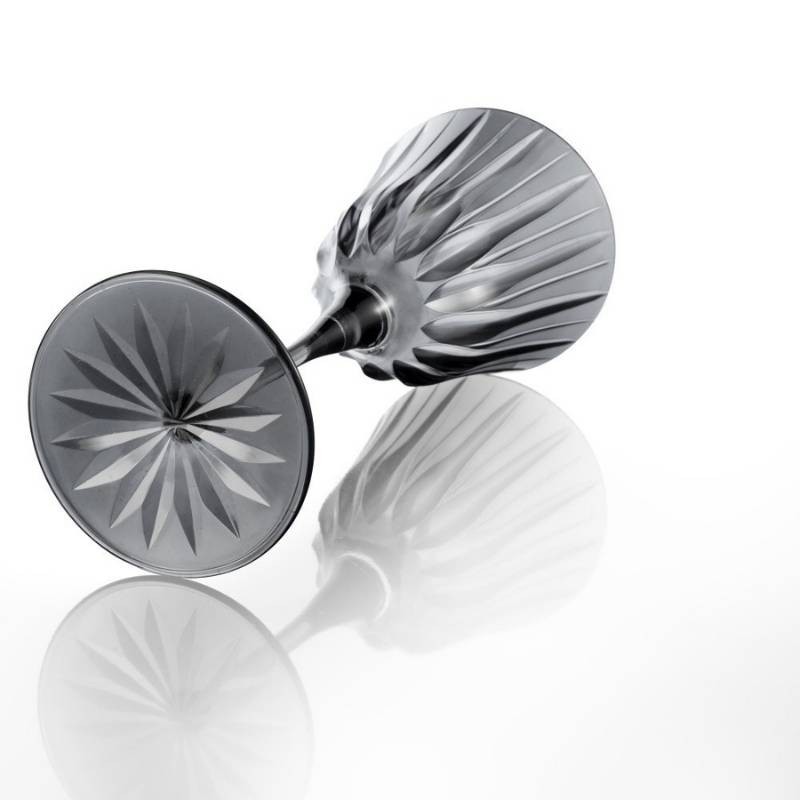 Set 2 Calici Gem Quarzo 30 cl H23 cm – Vetro...