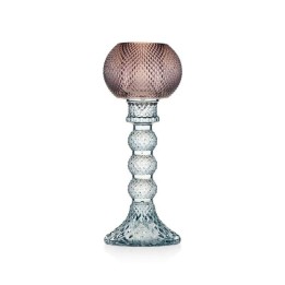 Emò Italia Candeliere Atena con paralume fango alto 21 cm