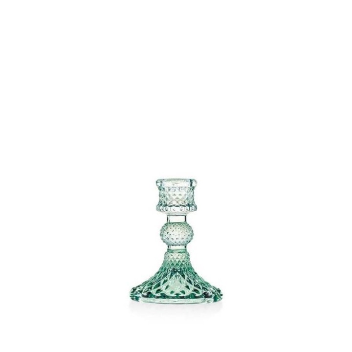 Emò Italia Candeliere Convivium verde alto 10,2 cm