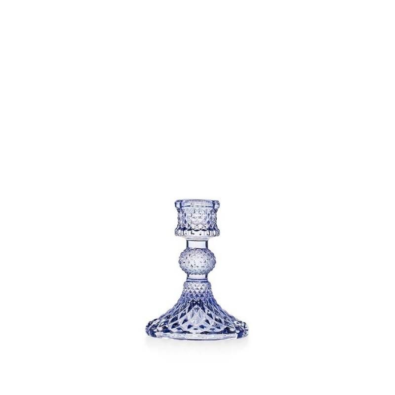 Candeliere Piccolo Blu Emò Italia Collezione Convivium 10,2 cm – Vetro