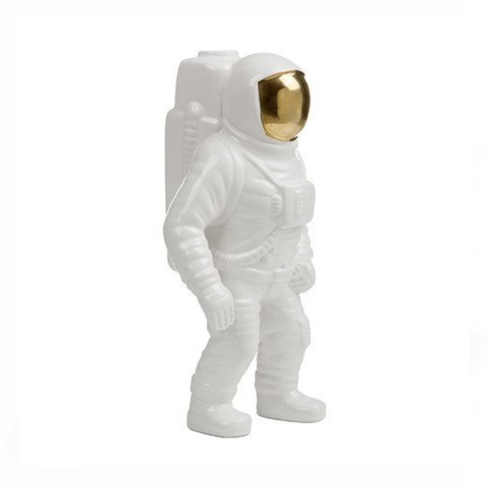 Seletti - vaso in porcellana astronauta cosmic diner starman