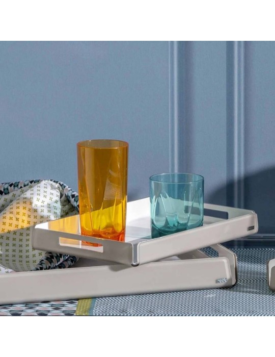 Vassoio Piccolo Like Water Vesta Home in Cristallo Acrilico