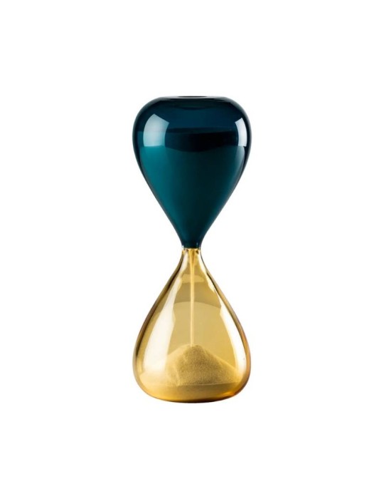 Clessidra Venini in Vetro di Murano Orizzonte e Ambra – Design Iconico