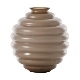 Venini Vaso Deco sabbiato moka alto 24,5 cm
