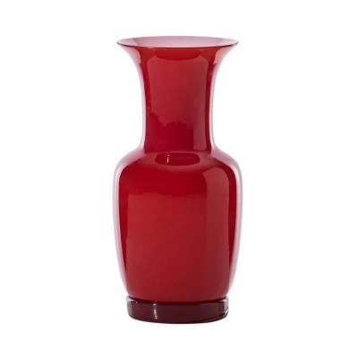 Vaso Opalino Venini – Rosso