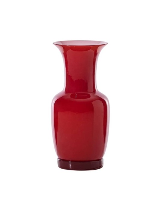 Vaso Opalino Venini – Rosso