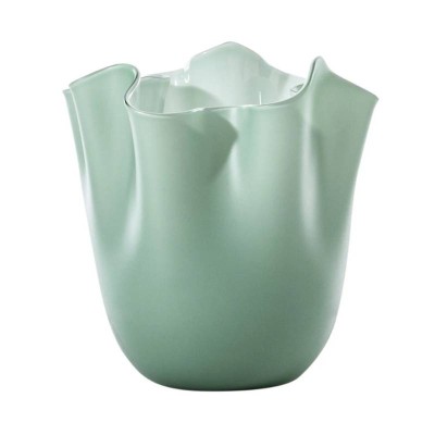 Vaso Fazzoletto Venini – Verde Rio