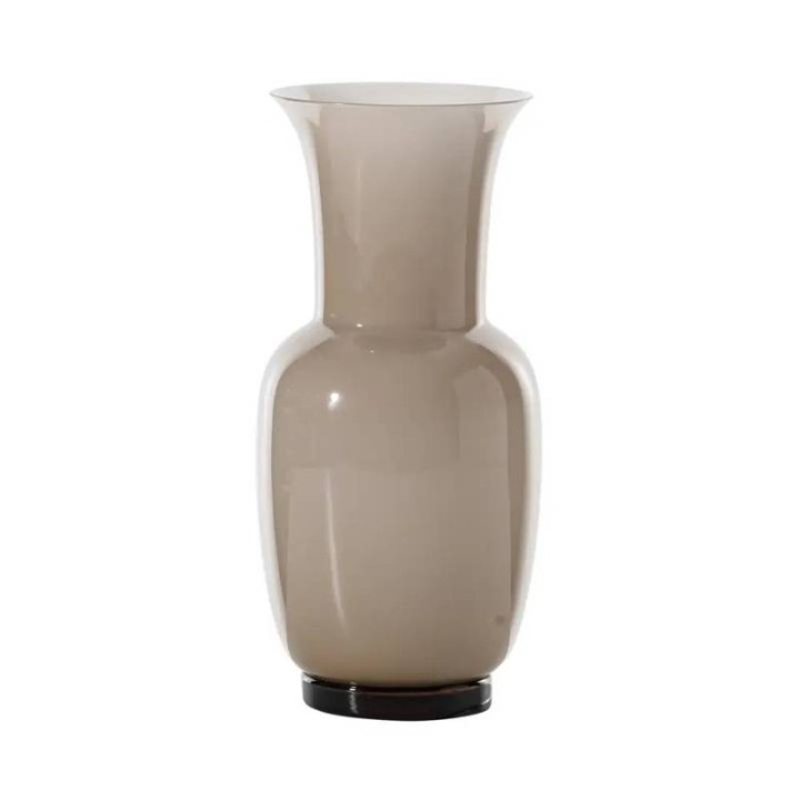 Venini Vaso Opalino moka alto 30 cm