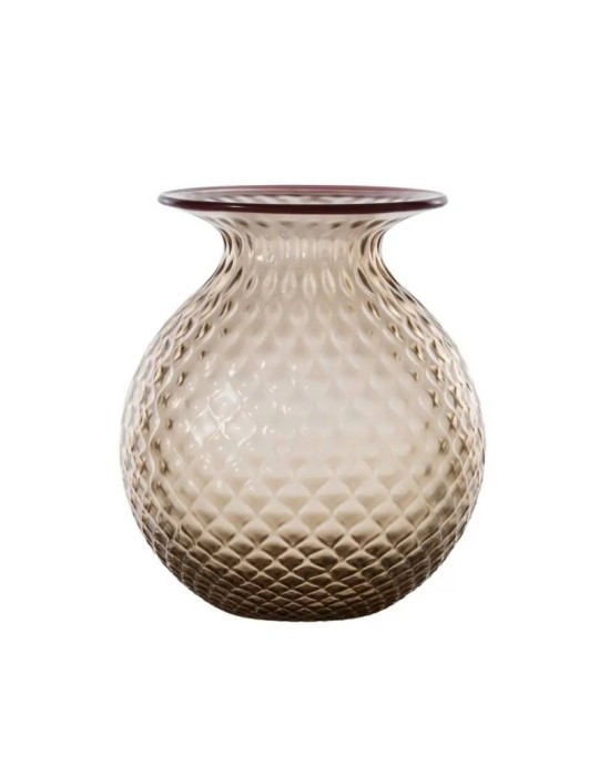 VASO BALLOTON FIORI VENINI – MOKA