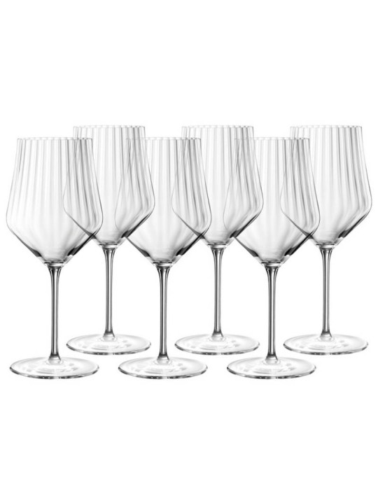 Set 6 Calici Aperitivo Spritz e Vino Rosso in Cristallo Nachtmann