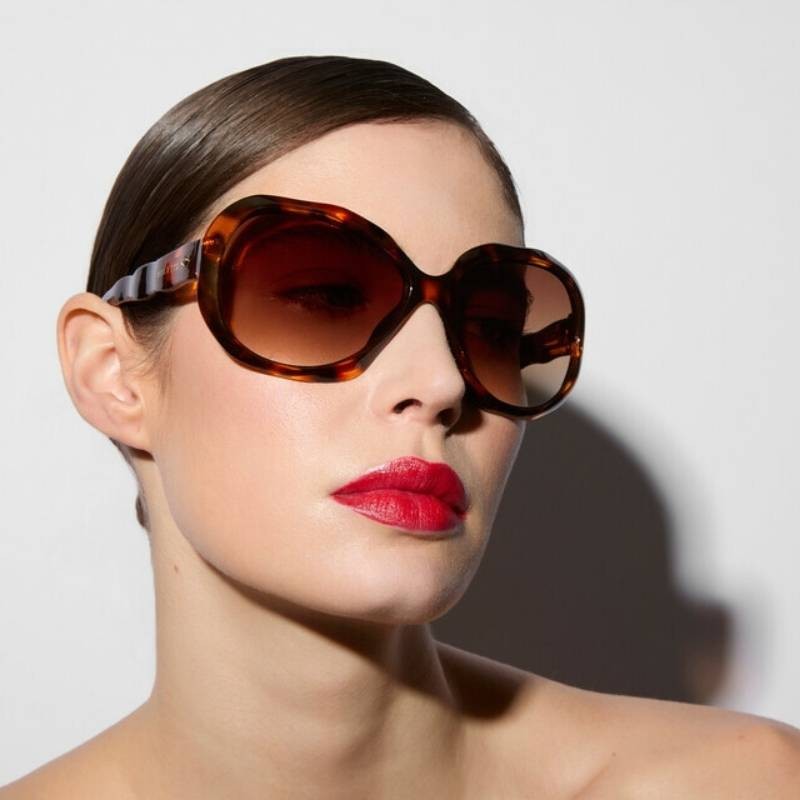 Occhiali da Sole California Green Gradient...