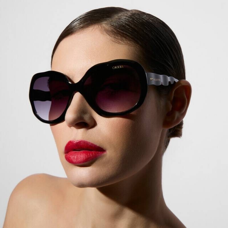 Occhiali da Sole California Black Gradient...