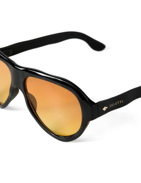 Occhiali da Sole Florida Nero con Lenti Gialle...