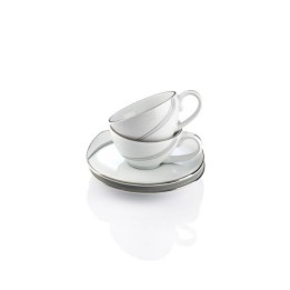 Weissestal Servizio da caffè Square-O Nebula Platin