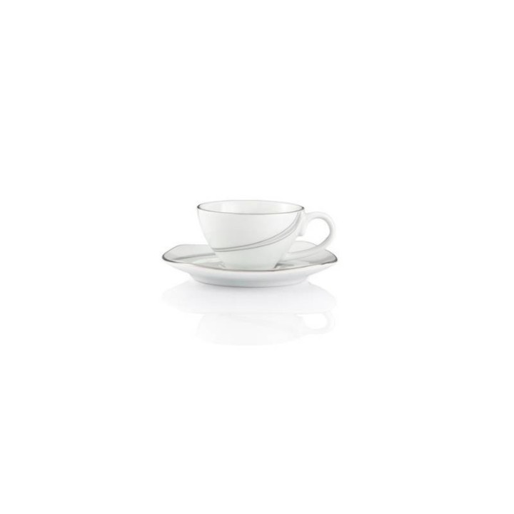 Weissestal Servizio da caffè Square-O Nebula Platin