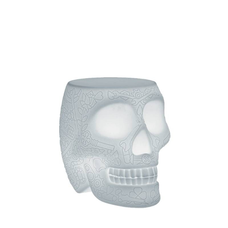 Lampada e Sgabello Mexico Qeeboo con LED RGB – Design Iconico Ricaricabile