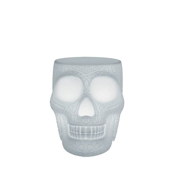 Qeeboo Lampada sgabello Mexico LED RGB ricaricabile