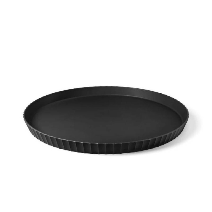 Blim Plus Vassoio rotondo Atena L Carbon Black