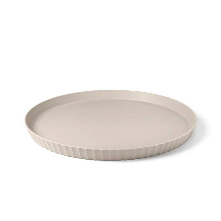 Blim Plus Vassoio rotondo Atena L Moka Grey