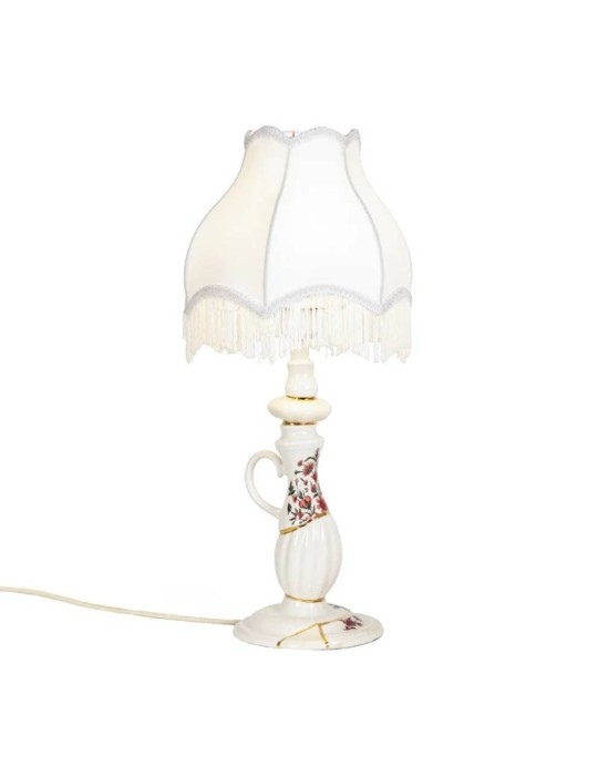Kintsugi – Lampada Abat-jour Dimmerabile in Porcellana e Oro by Seletti