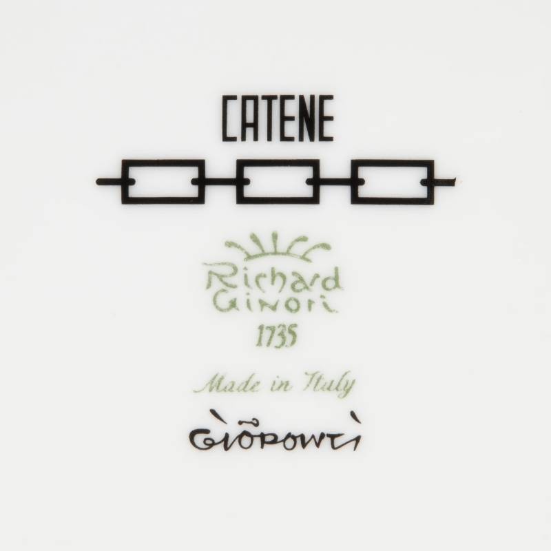 Svuotatasche Rettangolare Nero Catene in...