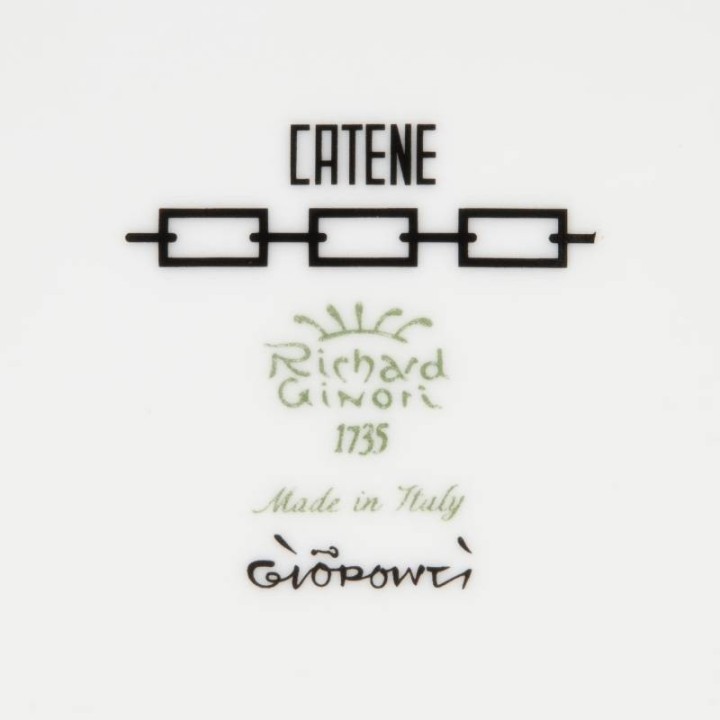 Ginori 1735 Svuotatasche Catene nero