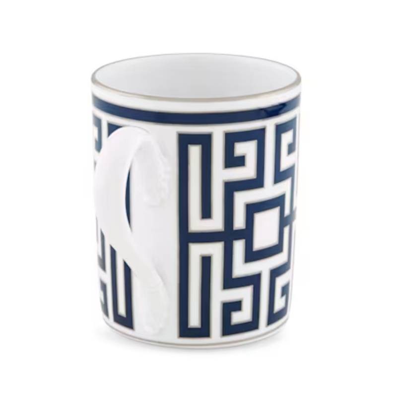 Mug Labirinto Zaffiro in Porcellana – Ginori 1735
