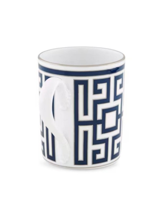 Mug Labirinto Zaffiro in Porcellana – Ginori 1735