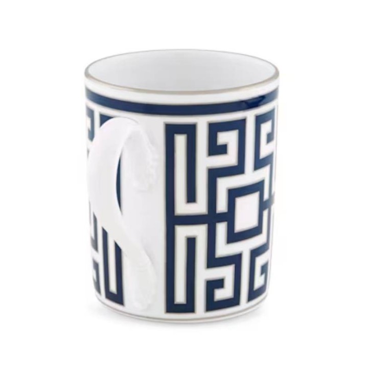 Ginori 1735 Mug Labirinto zaffiro da 365 ml