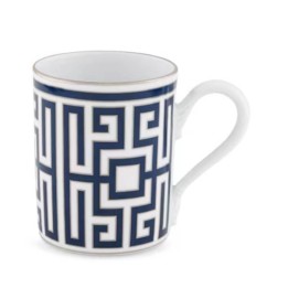 Ginori 1735 Mug Labirinto zaffiro da 365 ml