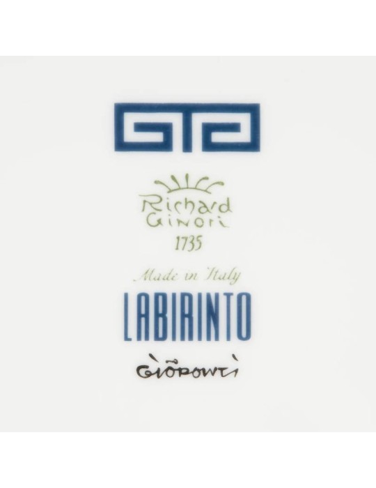 Mug Labirinto Zaffiro in Porcellana – Ginori 1735