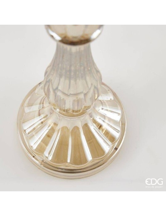 Candeliere Sinuoso in Cristallo EDG Ambra H31...