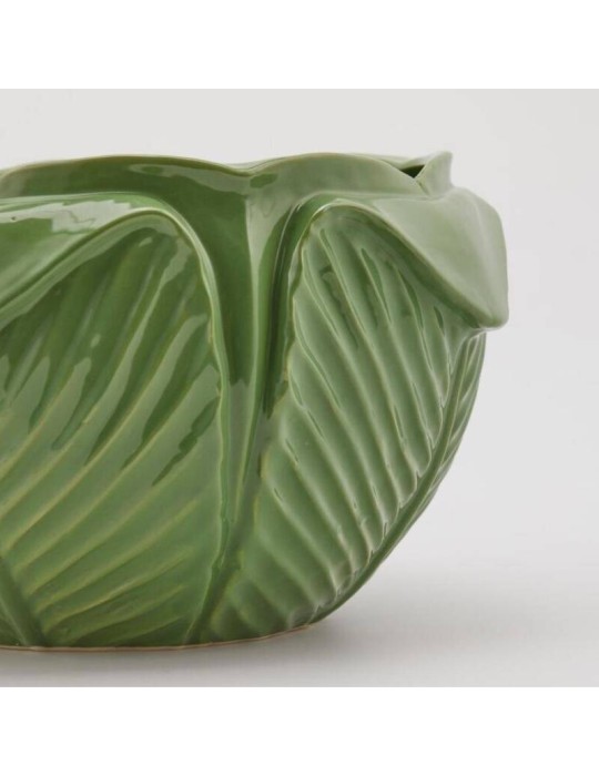 Vaso Decorativo Freaky Foglie Verde EDG in Gres...